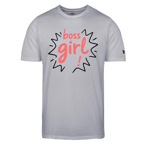 Boss Girl Bold Feminist Statement - Under Armour Men's Athletic 2.0 T-Shirt