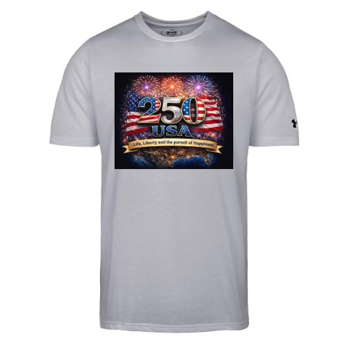 USA 250th Celebration - Under Armour Men's Athletic 2.0 T-Shirt