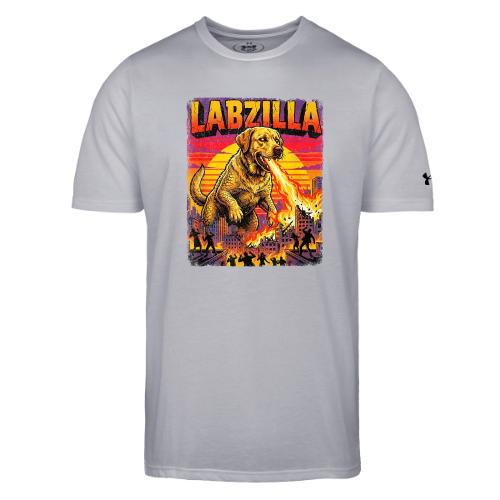 Labzilla Giant Yellow Labrador Monster Tee - Under Armour Men's Athletic 2.0 T-Shirt