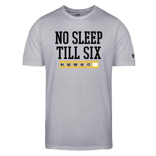 No Sleep Till Six (On White) - Under Armour Men's Athletic 2.0 T-Shirt