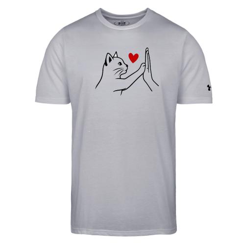 Cat Lover High-Five T-Shirt - Under Armour Men's Athletic 2.0 T-Shirt