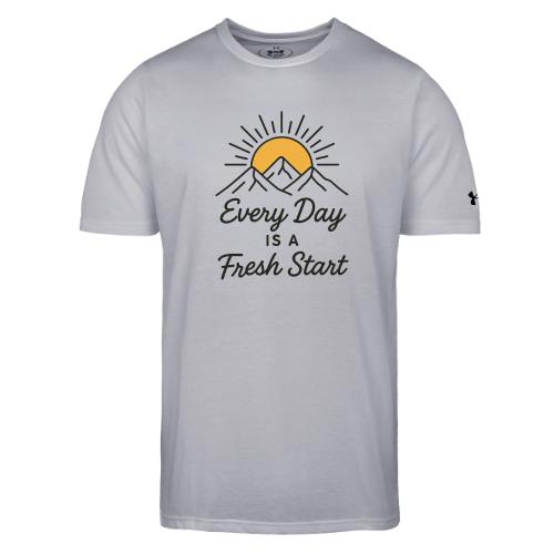 Inspirational Mountain Sunrise Motif - Under Armour Men's Athletic 2.0 T-Shirt
