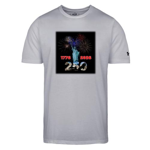 1776 - 2026 - 250 Years USA | Fireworks - Under Armour Men's Athletic 2.0 T-Shirt