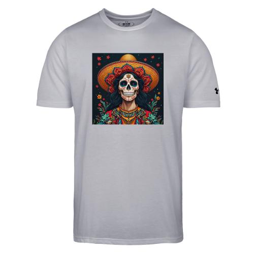 Charra Skull Art | Traditional Mexican Design - Under Armour Men's Athletic 2.0 T-Shirt