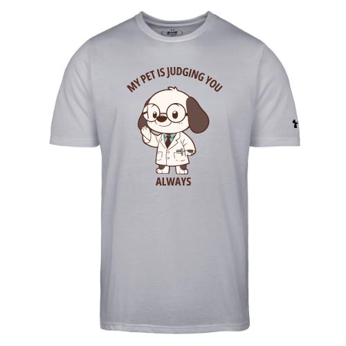 My Pet Is Judging You Always T-Shirt | Sarcastic C - Under Armour Men's Athletic 2.0 T-Shirt