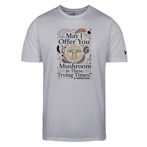 Mushroom in These Trying Times T-Shirt - Under Armour Men's Athletic 2.0 T-Shirt