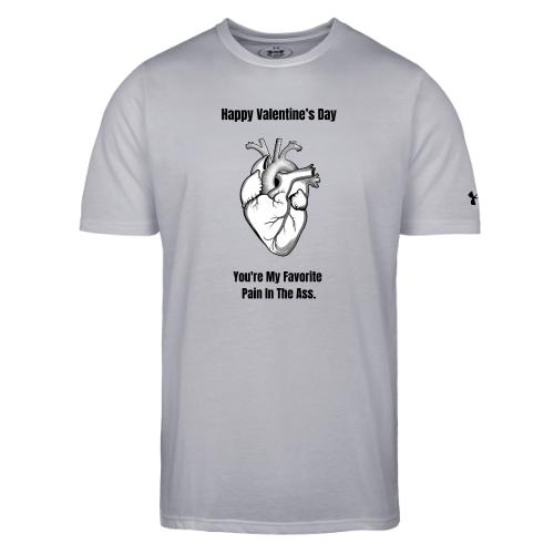I'm Glad I Swiped Right T-Shirt | Funny Valentine - Under Armour Men's Athletic 2.0 T-Shirt