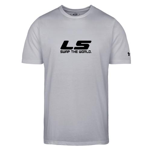 LS Swap The WORLD (Back and Front) - Under Armour Men's Athletic 2.0 T-Shirt