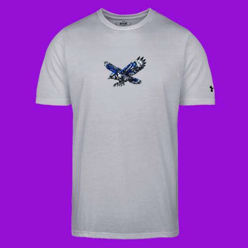 Silver Blue Jay Dive - Under Armour Men's Athletic 2.0 T-Shirt