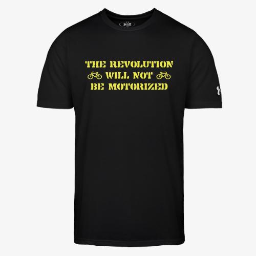 The Revolution Will Not Be Motorized - Under Armour Men's Athletic 2.0 T-Shirt