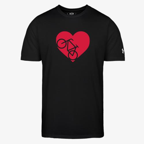 heart_bicycle_cutout - Under Armour Men's Athletic 2.0 T-Shirt