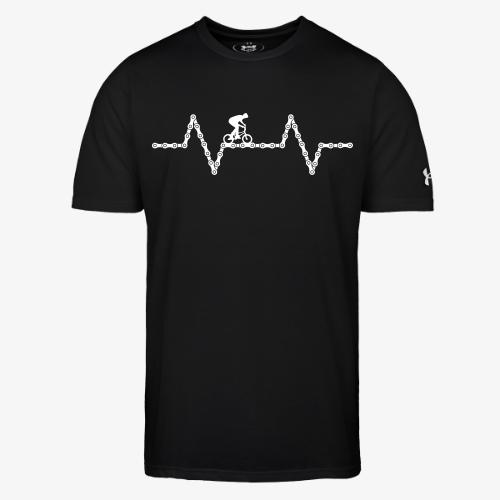 bmx bike heartbeat - Under Armour Men's Athletic 2.0 T-Shirt