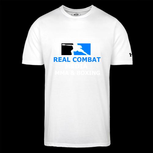 RCM MMA & BOXING Light Blue White Text - Under Armour Men's Athletic 2.0 T-Shirt