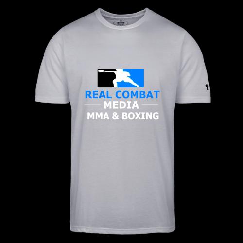 RCM MMA & BOXING Light Blue White Text - Under Armour Men's Athletic 2.0 T-Shirt