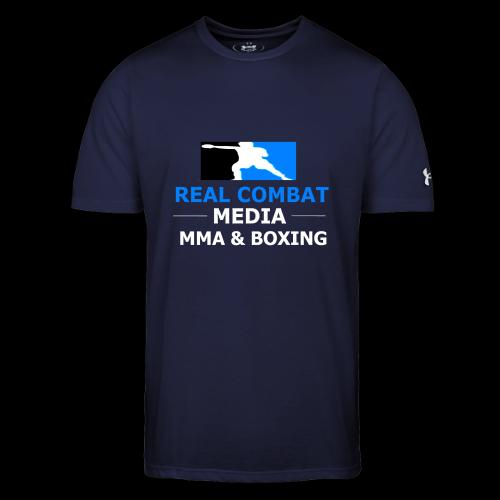 RCM MMA & BOXING Light Blue White Text - Under Armour Men's Athletic 2.0 T-Shirt