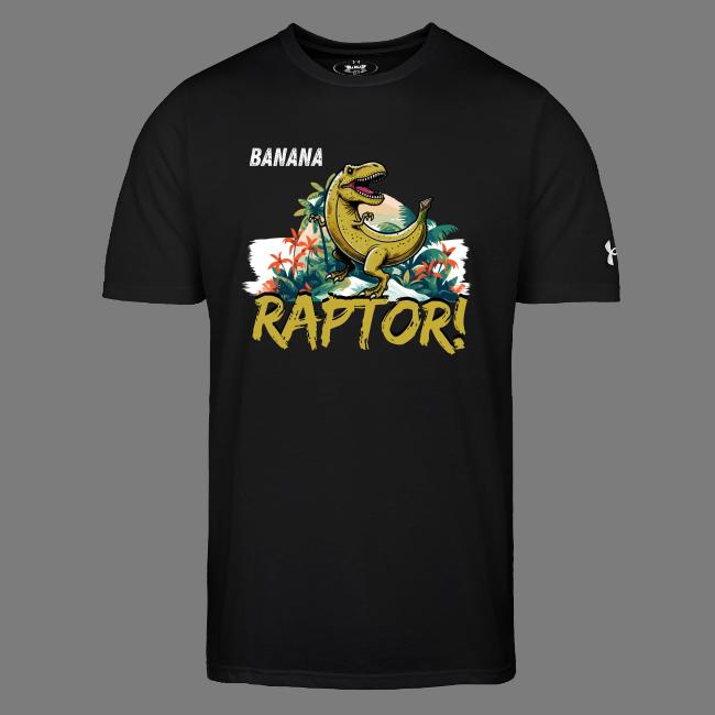 Funny Banana Raptor T-Rex Design