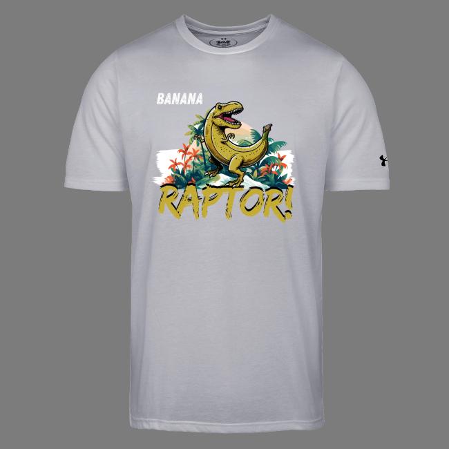 Funny Banana Raptor T-Rex Design