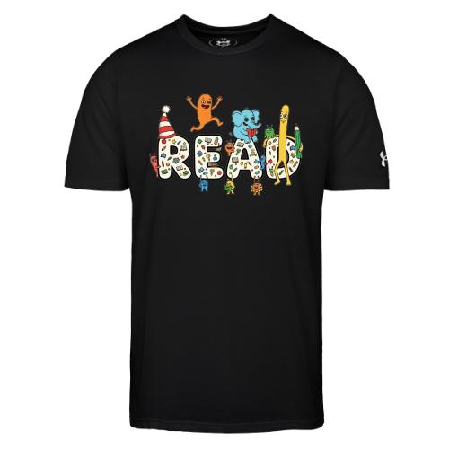 Whimsical READ Kids Cartoon - Under Armour Men's Athletic 2.0 T-Shirt
