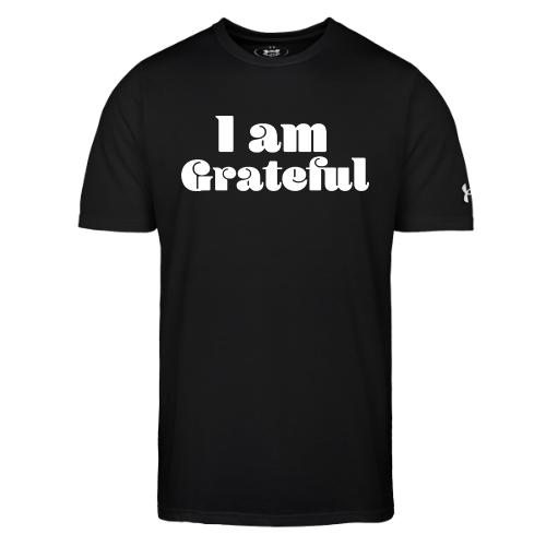 I Am Grateful Affirmation Quote Merch - Under Armour Men's Athletic 2.0 T-Shirt
