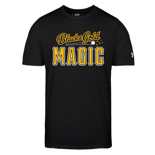 Black & Gold Magic - Under Armour Men's Athletic 2.0 T-Shirt