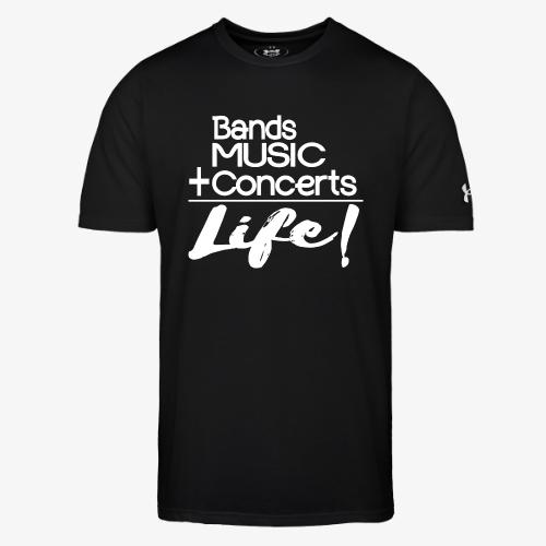 Music is Life - Under Armour Men's Athletic 2.0 T-Shirt