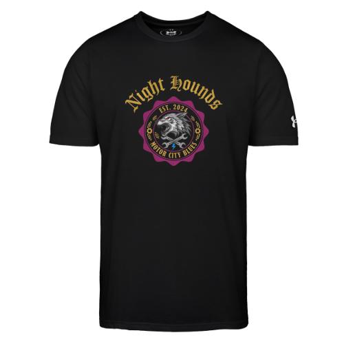Night Hounds Wolf Patch - Under Armour Men's Athletic 2.0 T-Shirt