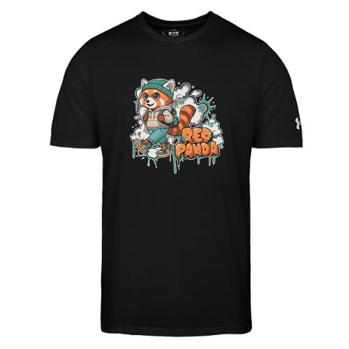 Red Panda Street Graffiti Vibes - Under Armour Men's Athletic 2.0 T-Shirt