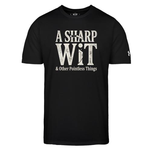 A Sharp Wit & Other Pointless Things - Knife Pun - Under Armour Men's Athletic 2.0 T-Shirt