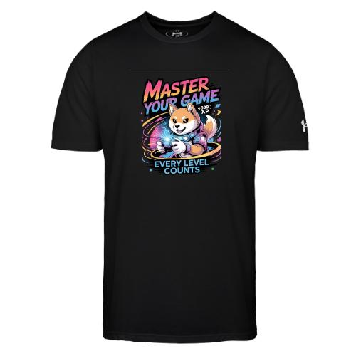 Cute Gamer Shiba Inu Level Up - Under Armour Men's Athletic 2.0 T-Shirt