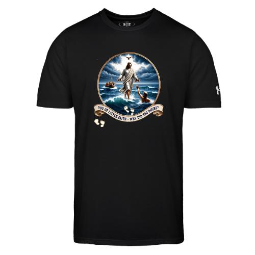 Walking On Water Faith T Shirt, Christian Miracle - Under Armour Men's Athletic 2.0 T-Shirt