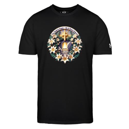 Easter The Tomb Is Empty T Shirt, Christian Gift - Under Armour Men's Athletic 2.0 T-Shirt