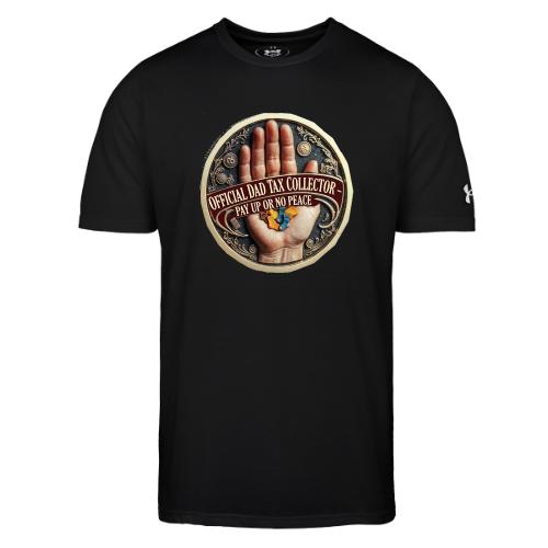 Dad Tax Collector Medallion T Shirt - Under Armour Men's Athletic 2.0 T-Shirt