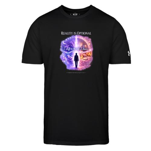 Reality Is Optional Cosmic Reality Shifting Portal - Under Armour Men's Athletic 2.0 T-Shirt