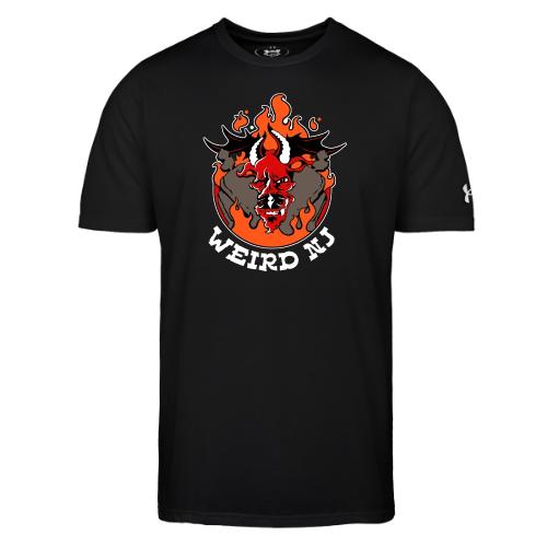 Wicked Jersey Devil with Flames & Tombstones - Under Armour Men's Athletic 2.0 T-Shirt