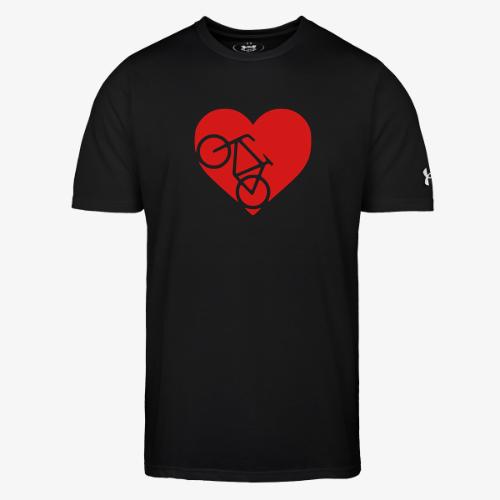 heart_bicycle_cutout - Under Armour Men's Athletic 2.0 T-Shirt