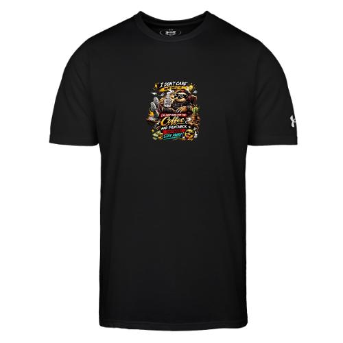 Just Here for Coffee and Paycheck - Under Armour Men's Athletic 2.0 T-Shirt