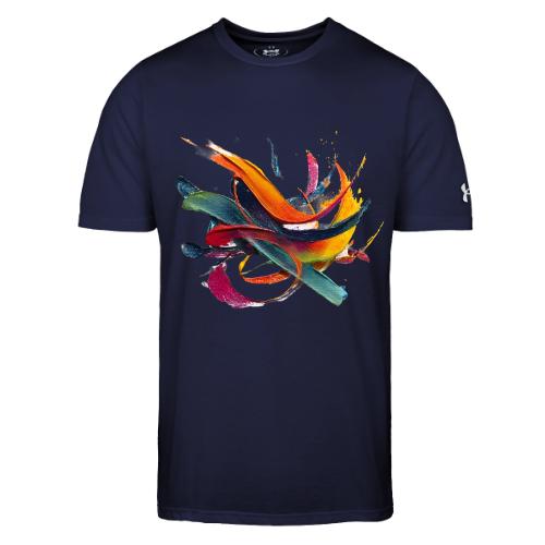 Colorful Waves - Under Armour Men's Athletic 2.0 T-Shirt