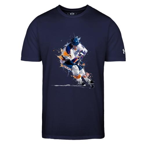 Hockey: Icy Streaks - Under Armour Men's Athletic 2.0 T-Shirt