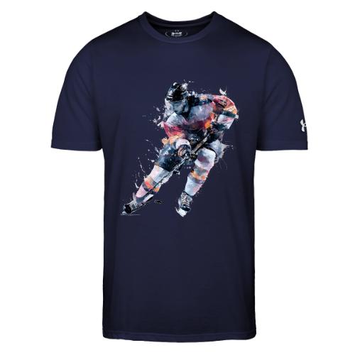 Hockey: Frozen Motion - Under Armour Men's Athletic 2.0 T-Shirt