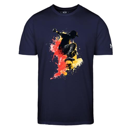 Skateboarding: Splash of Motion - Under Armour Men's Athletic 2.0 T-Shirt