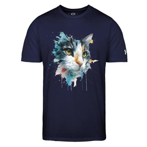 Watercolor cat face - Under Armour Men's Athletic 2.0 T-Shirt