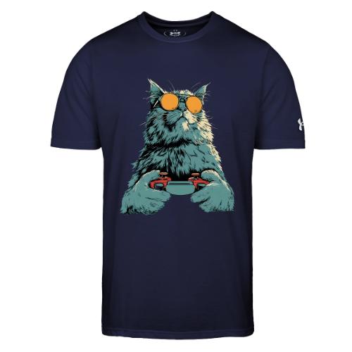 Cat: Fluff Mode On - Under Armour Men's Athletic 2.0 T-Shirt