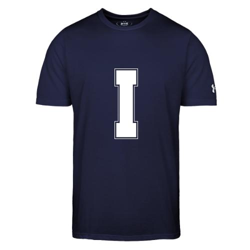 White Letter I – Varsity Alphabet Monogram - Under Armour Men's Athletic 2.0 T-Shirt