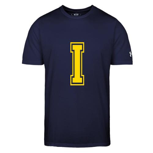 Letter I – Capital Athletic Alphabet Monogram - Under Armour Men's Athletic 2.0 T-Shirt