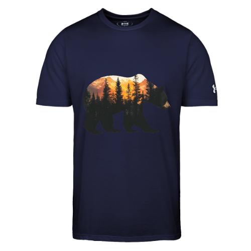 Bear: Sunset Guardian - Under Armour Men's Athletic 2.0 T-Shirt