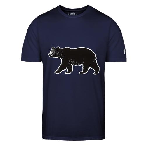 Midnight Black Bear - Under Armour Men's Athletic 2.0 T-Shirt