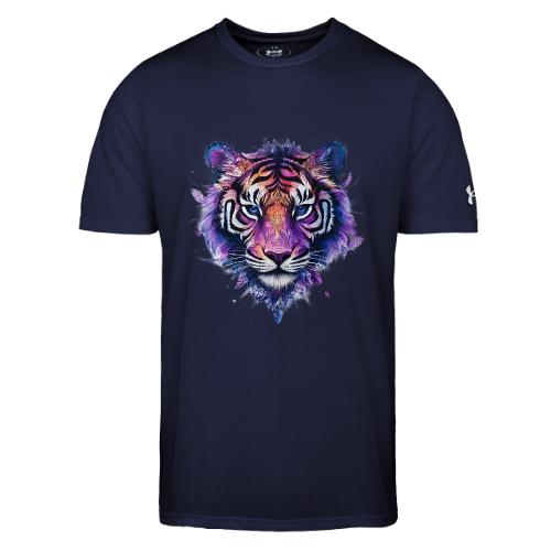 Mystic Violet Tiger - Under Armour Men's Athletic 2.0 T-Shirt