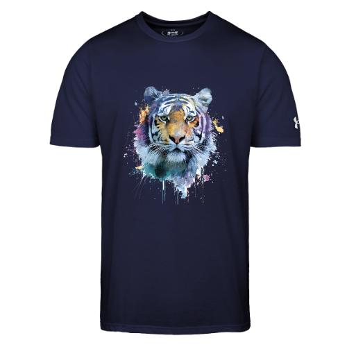 Splash-Art Tiger Face - Under Armour Men's Athletic 2.0 T-Shirt