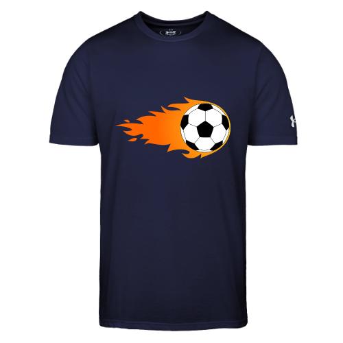 Soccer Ball - Under Armour Men's Athletic 2.0 T-Shirt