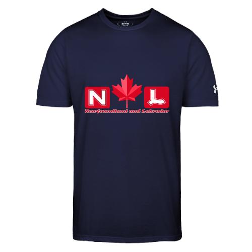 Newfoundland and Labrador, province of Canada - Under Armour Men's Athletic 2.0 T-Shirt